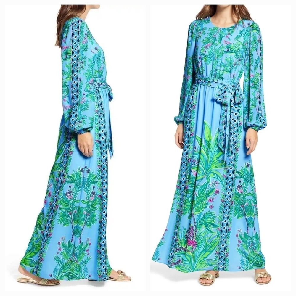 Lilly Pulitzer Chyanna Maxi Dress Size 2 Nwt